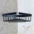 Milano Picasso Corner Blk Soap Basket