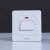 Milano 20A Dp Switch With Neon Wh Ps
