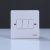 Milano 10A 3 Gang 1 Way Switch White