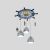 Aryan Mx Kids Modern Hanging Chandelier