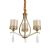 Julie Antique Hanging Chandelier 6608/3