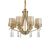 Julie Antique Hanging Chandelier 6608/8
