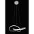 Ellie 8841 1-Light Aluminium Chandelier