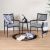 Waves 2-Seater Balcony Set with Table