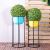 Metal Planter With Pot Set Of 2 - Jf200662