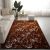 Rugs Sr21 160X230 Rabbit Fur With Foil Design 2 Silver Mr- 467