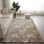 Rugs Sr21 160X230 Rabbit Fur With Foil Design 2 Silver Mr- 460