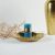 Decimus Flower Bowl 32x32x6.5 CM Gold