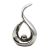 Liana Abstract Silver 16.5X6.5X28.5Cm Chc-Hs216045-2
