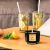 Renaissance 170G Scented Candle,Black Jar,Alps Breeze 9.5X9.5X10 cm