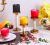 Aliena Set Of 3 Candle Holdergold - Ivory