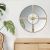 Stolpa Round Mirror Wall Clock Gold 70X70X4.5CM