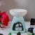 Orchid Fancy Oil Burner- Green/Beige