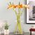 Kiyan Bud Handblown Glass Vase-Clear