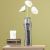 Cellena Stripe Vase Silver 10.5X10.5X34CM