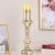 Mosaic Candle Holder Large Gold