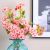 Rejoice Peach Cherry Blossom Artificial Flower L81Cm L17332/Pc