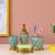 Elliana 4 Pcs Bath Accessories Set - Teal