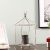 Arianna Hut Pillar Candle Holder- Silver