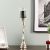 Arianna Twisted Pillar Candle Holder 10X10X48 Cm - Silver