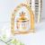 Aleeza Framed Incense Burner Gold,White 14X8X19CM