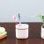 Cara Toothbrush Holder White, Rose Gold