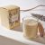 Amara scented candle w/wood lid Honeysuckle Galbanum- 198 g