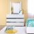 Jodi Dresser with Mirror - White