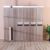 Louisse 6 Door Wardrobe - Grey