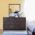 Harry Dresser with Mirror - Gray Dark