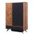 Piedra 3 Door Wardrobe - Maple / Blue