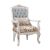 Maricar Fabric Classic Sofa 1S - Cream/Gray