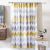 Waves Printed Shower Curtain 182x182 Cm Multicolor
