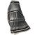 Yarn Dyed Jacquard Flannel Plush Blanket Dark Grey - 150X200Cm