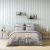 Blaze Digital Printed 4 Pcs Set(1 Comforter -240X260 Cm + 1 Fitted-180X200+30Cm+ 2 H/W Pillow- 50X75Cm) Grey 1525