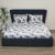 Marble Roses S/2 King Fitted Sheet Sets Pink / Green
