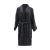 Shawl Collar Medium Bathrobe Grey
