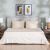 Satin Stripe 3- Piece King Flat Sheet Set 260x270 Cm Off White