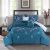 Plush 6-Piece King Comforter Set Navy
