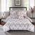 Plush 6-Piece King Comforter Set Dark Beige