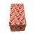 Red Geometric Fused Runner -33X180 Cm