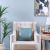 Dreamz Cushion 43X43Cm Blue Eiffel 17939 - Filled Cushion