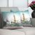 Dreamz Cushion 65X65Cm Multi City Life Filled Cushion