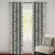 Glitz Ss Eyelet Curtain Without Lining 135 X 240 Cm Multi Green Se - Cur-2