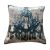 Fantasy Digital Filled Cushion 45X45 cm Teal
