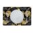 Glamour Mdf Printed Placemat Gold/Black ADA-Hk-30127