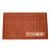 Atlas Home Steel Integrated Door Mat Dark Brown 45 X 75 Cm