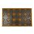 Atlas Colour Rubber Floral Door Mat Copper/Golden 45 X 75 Cm