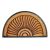 Atlas Coco Door Mats Brown & Black 45 X 75 Cm