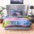Shoreline Tweed Check 2-Piece Single Comforter Set -Teal